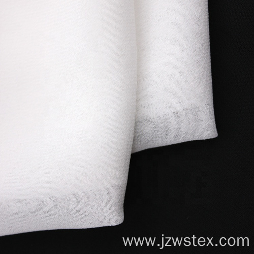 100% Polyester Plain Dyed Bulk Chiffon Fabric